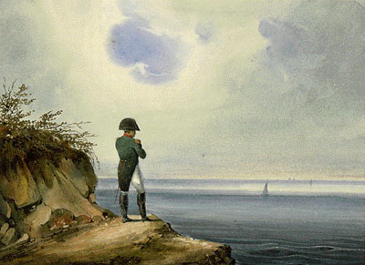 Наполеон на острове Св. Елены. Худ. Сандман.